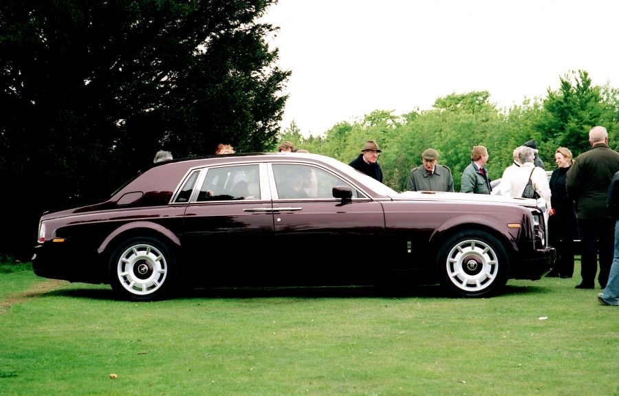 2003 - New Goodwood Phantom under inspection