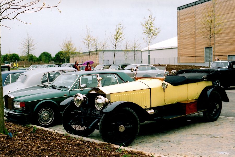 2003 - Visit to the new Rolls-Royce Motor Cars factory at Goodwood